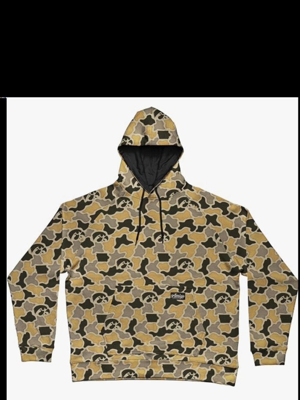 AMIGO Iowa Hawkeyes Mens Fleece Hoodie Sweatshirt Size Small
